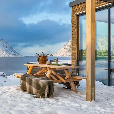 Nydelig Hytte I Unike Lofoten I Naerheten Av Henningsvaer! Lyngværet Exterior photo